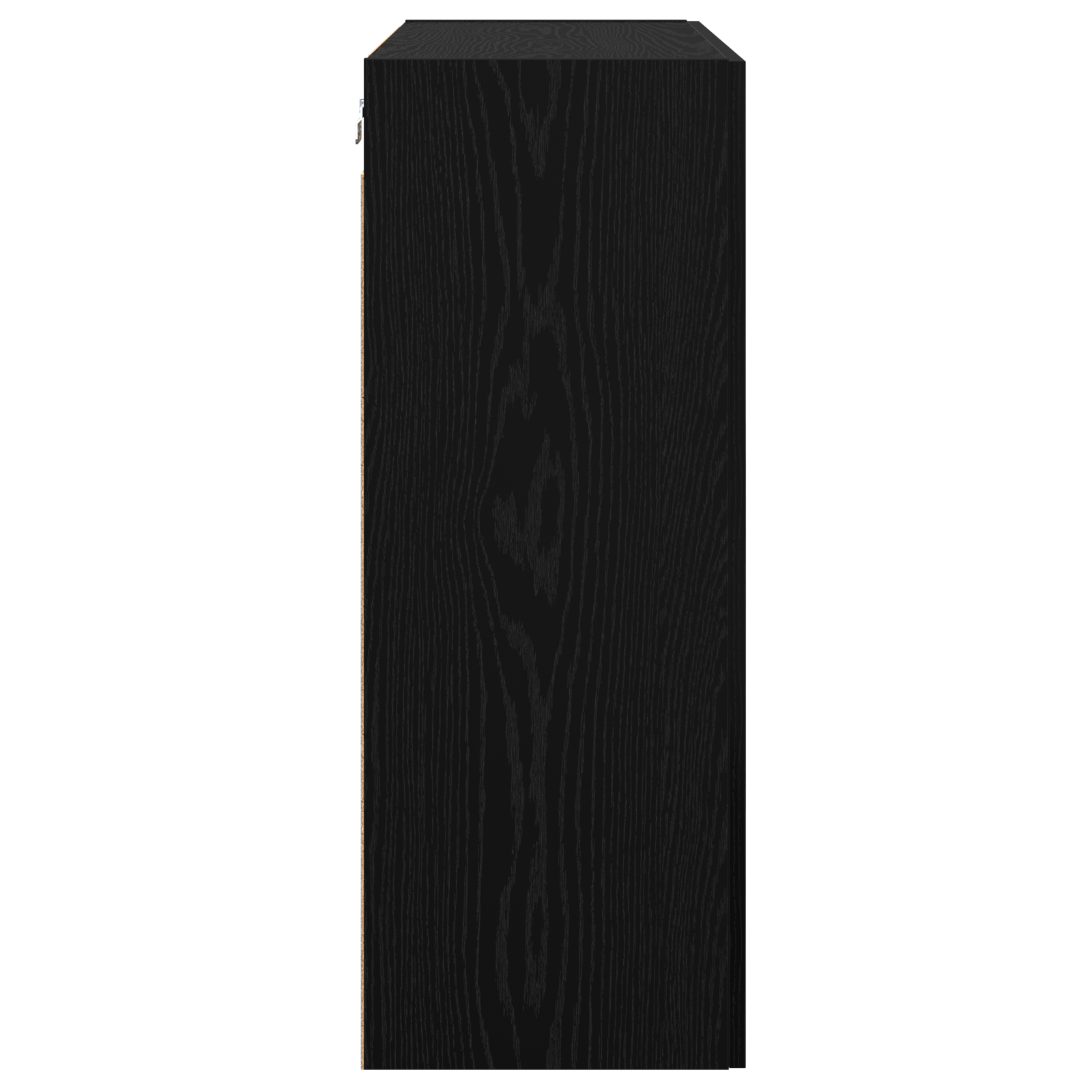 vidaXL Dulap de perete suspendat Negru 69.5 x 34 x 90 cm Lemn compozit vidaXL Dulap de perete suspendat Negru 69.5 x 34 x 90 cm Lemn compozit