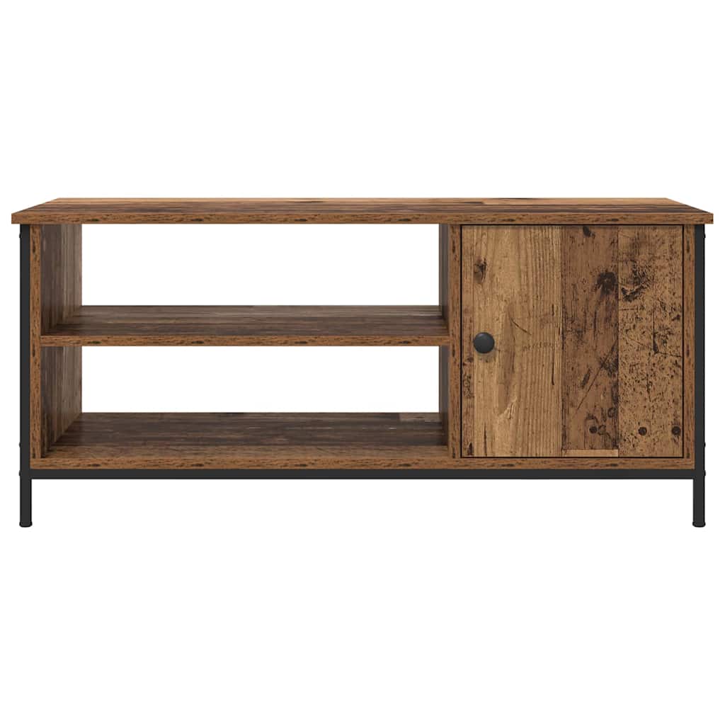 vidaXL Cabinet TV cu raft Lemn vechi 100 x 40 x 45 cm Lemn compozit