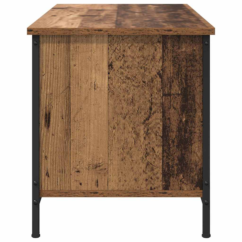 vidaXL Cabinet TV cu raft Lemn vechi 100 x 40 x 45 cm Lemn compozit