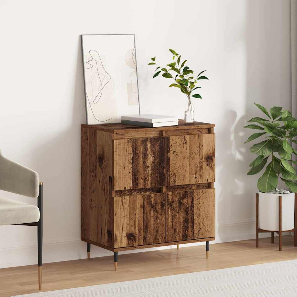 vidaXL Bufet cu depozitare cu ușă Maro 60 x 35 x 70 cm Lemn compozit vidaXL Bufet cu depozitare cu ușă Maro 60 x 35 x 70 cm Lemn compozit