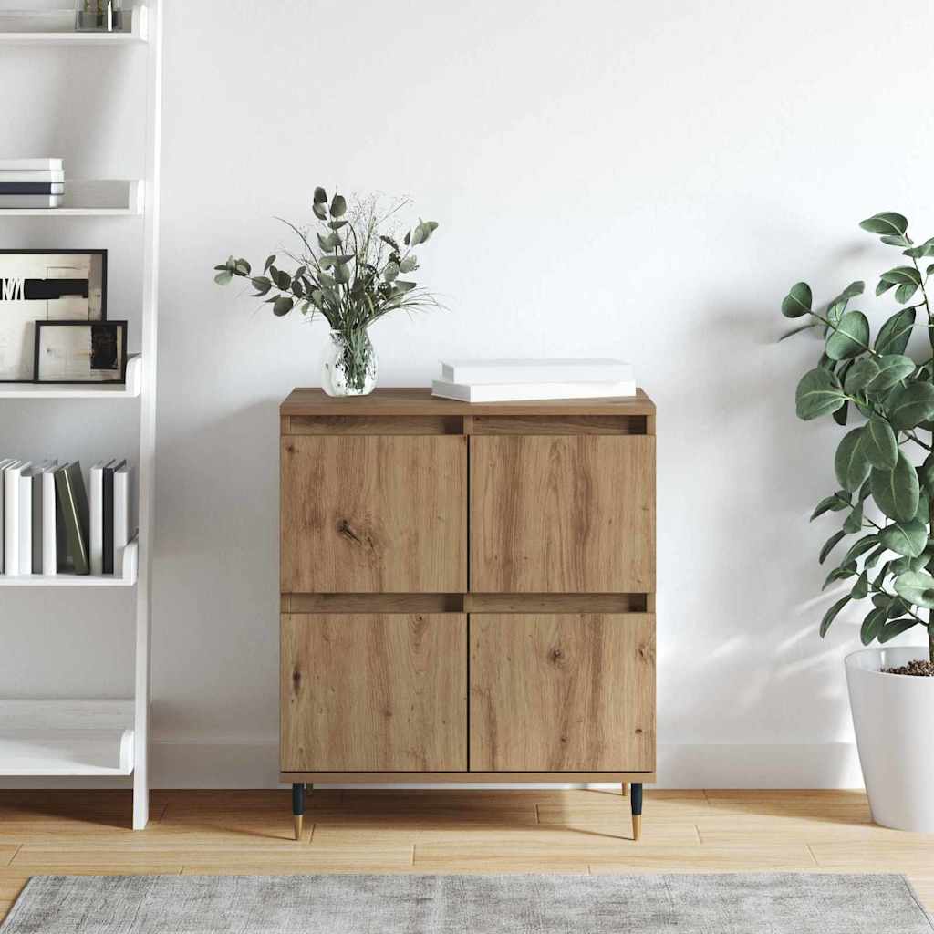 vidaXL Bufet cu depozitare cu ușă Maro 60 x 35 x 70 cm Lemn compozit vidaXL Bufet cu depozitare cu ușă Maro 60 x 35 x 70 cm Lemn compozit