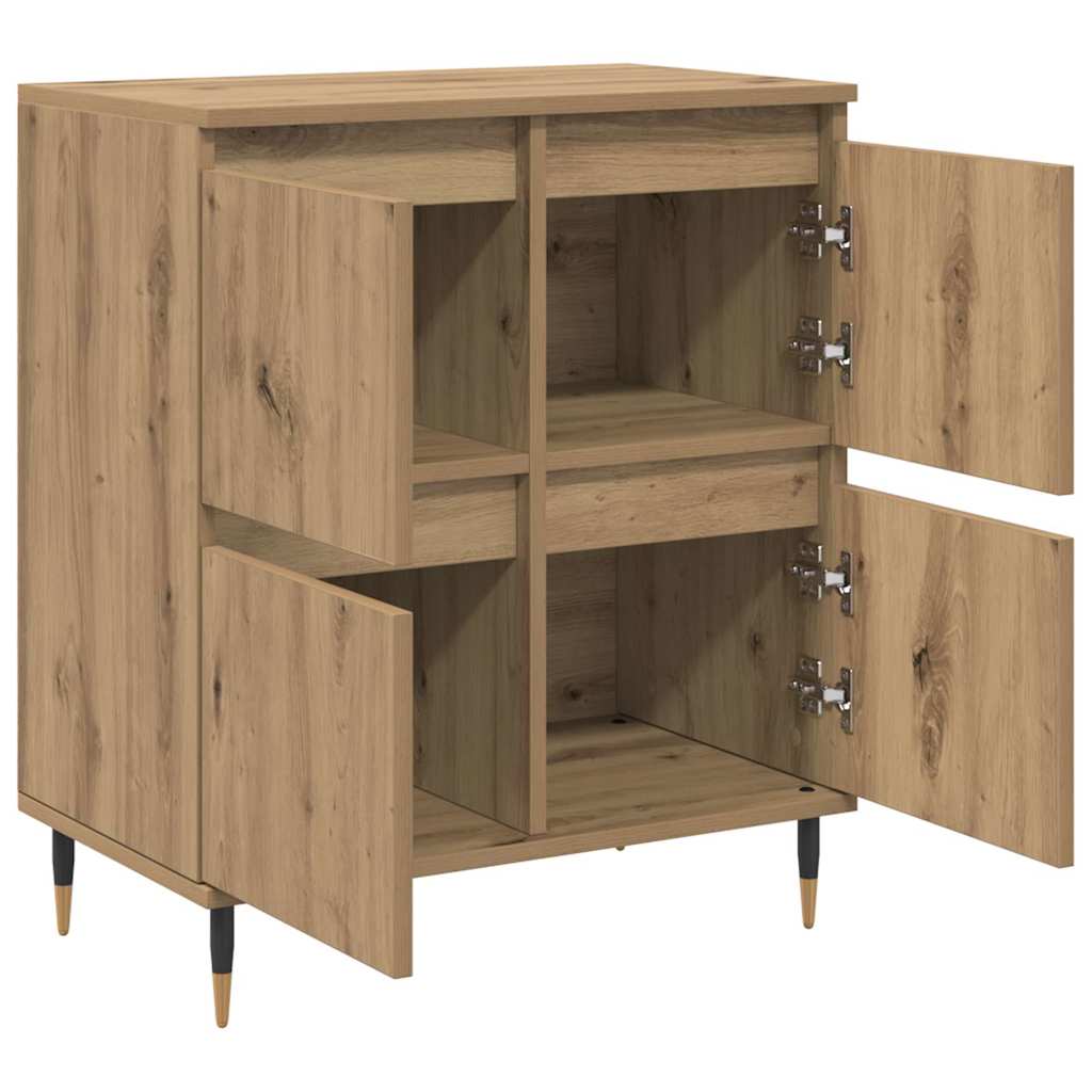 vidaXL Bufet cu depozitare cu ușă Maro 60 x 35 x 70 cm Lemn compozit vidaXL Bufet cu depozitare cu ușă Maro 60 x 35 x 70 cm Lemn compozit