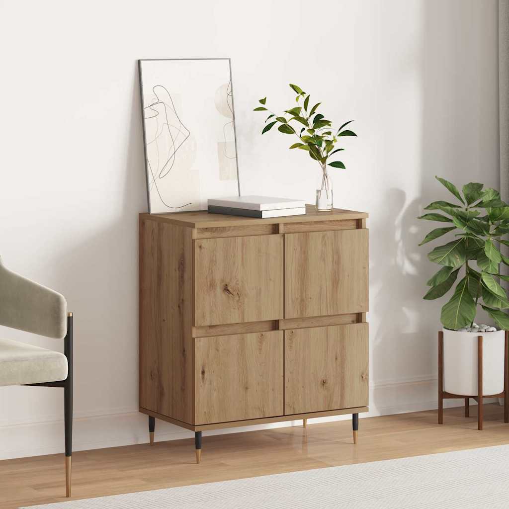 vidaXL Bufet cu depozitare cu ușă Maro 60 x 35 x 70 cm Lemn compozit vidaXL Bufet cu depozitare cu ușă Maro 60 x 35 x 70 cm Lemn compozit