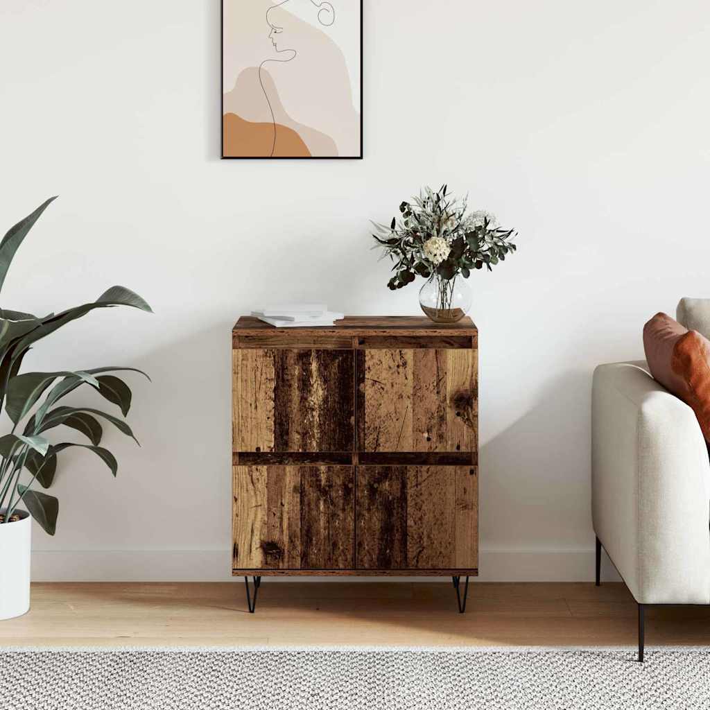 vidaXL Bufet cu depozitare cu ușă Maro 60 x 35 x 70 cm Lemn compozit