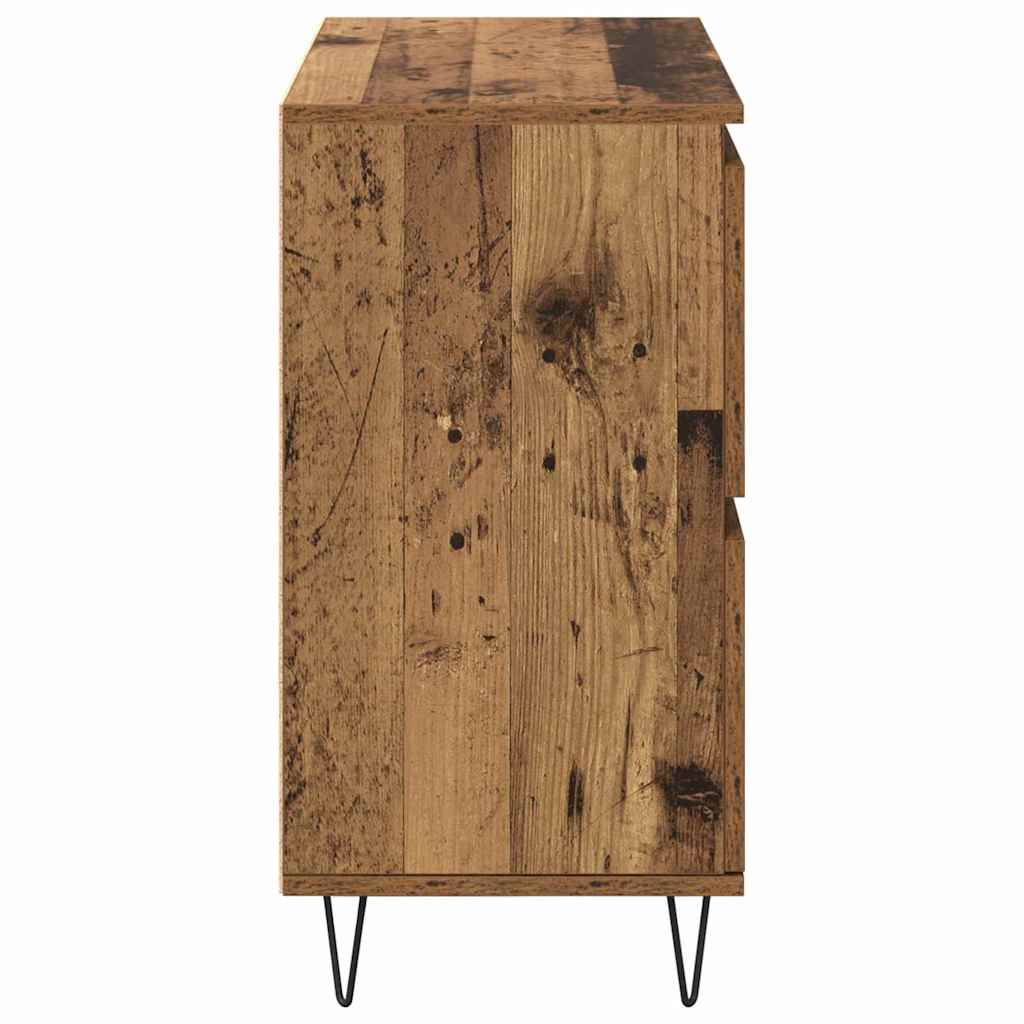 vidaXL Bufet cu depozitare cu ușă Maro 60 x 35 x 70 cm Lemn compozit
