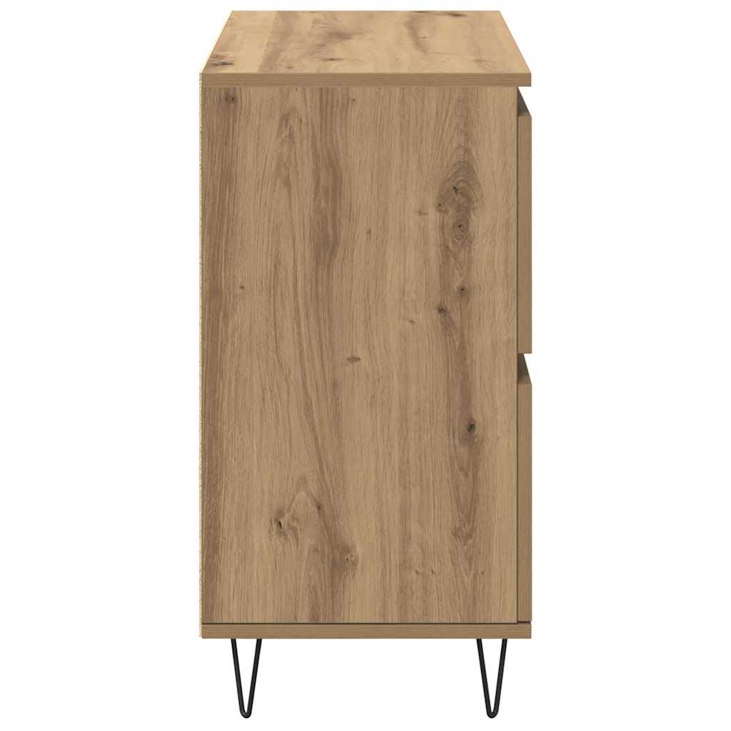 vidaXL Bufet cu depozitare cu ușă Maro 60 x 35 x 70 cm Lemn compozit