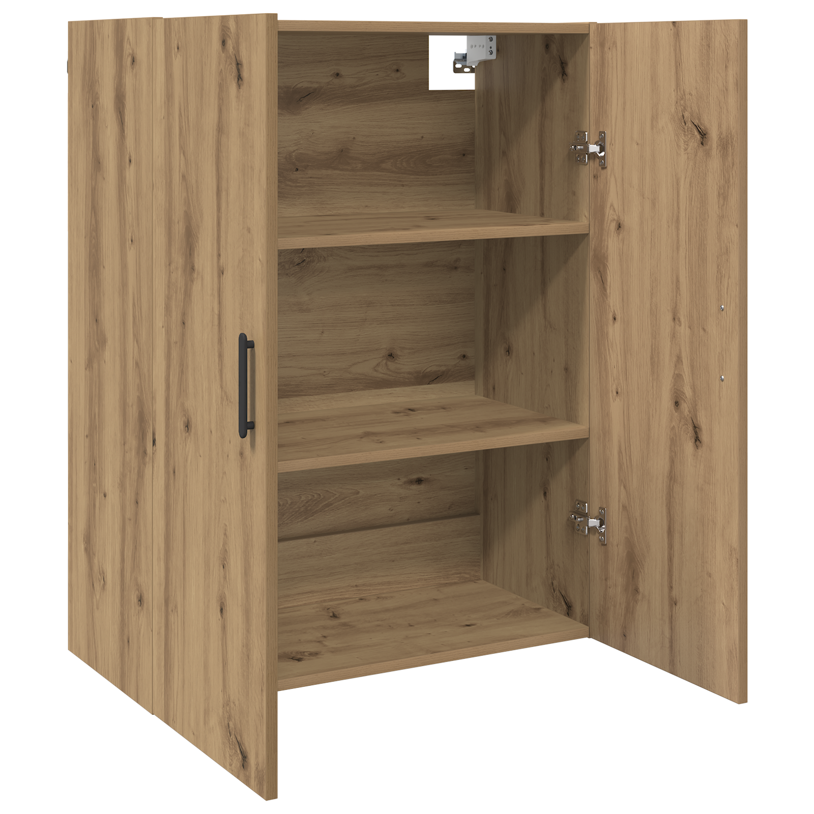 vidaXL Dulap montat pe perete stejar artizanal 69.5 x 34 x 90 cm vidaXL Dulap montat pe perete stejar artizanal 69.5 x 34 x 90 cm