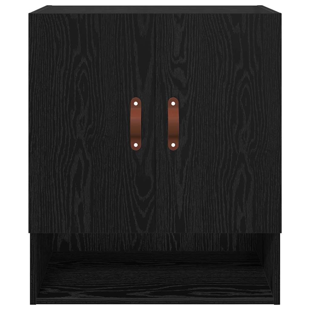 vidaXL Dulap de perete Stejar negru 60 x 31 x 70 cm Lemn compozit