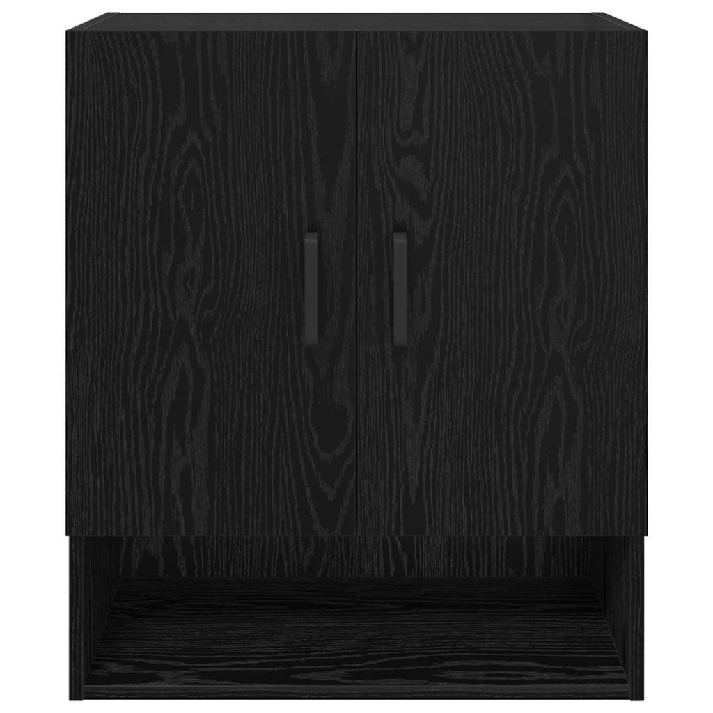 vidaXL Dulap de perete Stejar negru 60 x 31 x 70 cm Lemn compozit