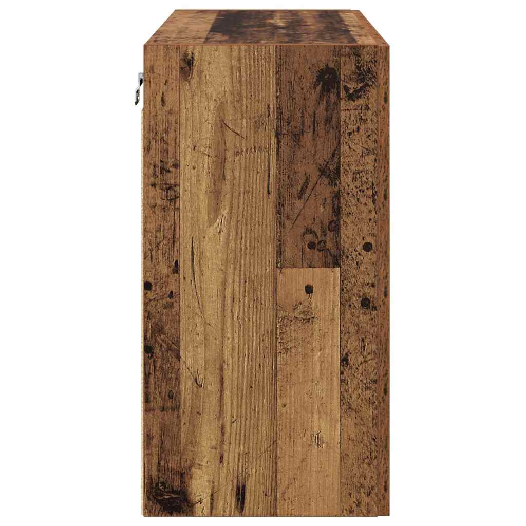 vidaXL Dulap de perete Lemn vechi 60 x 31 x 60 cm Lemn compozit vidaXL Dulap de perete Lemn vechi 60 x 31 x 60 cm Lemn compozit