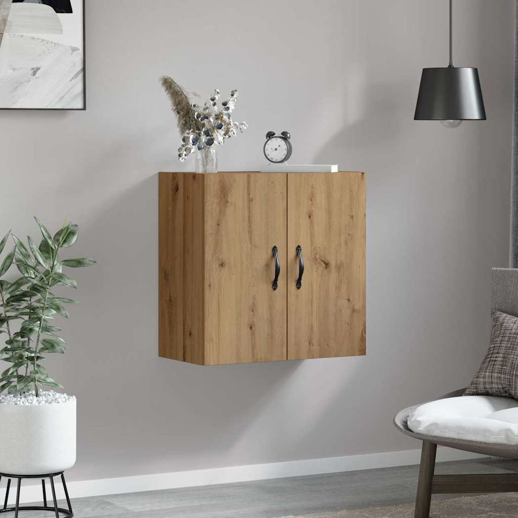 vidaXL Dulap de perete stejar artizanal 60 x 31 x 60 cm Lemn compozit
