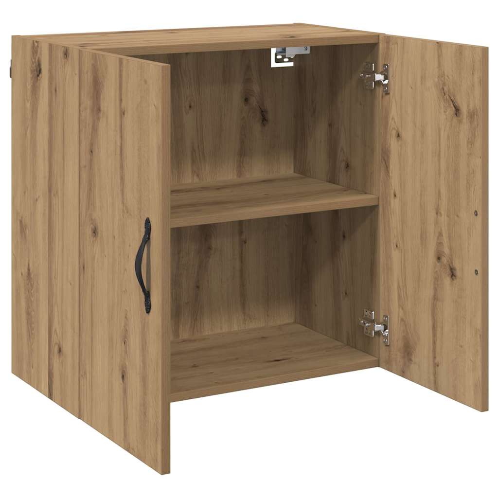 vidaXL Dulap de perete stejar artizanal 60 x 31 x 60 cm Lemn compozit