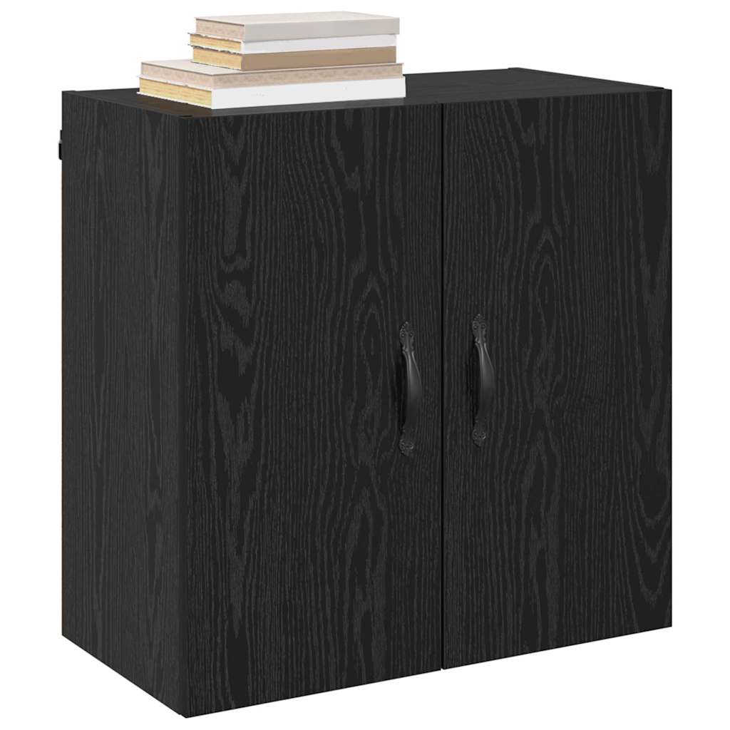 vidaXL Dulap de perete Stejar negru 60 x 31 x 60 cm Lemn compozit