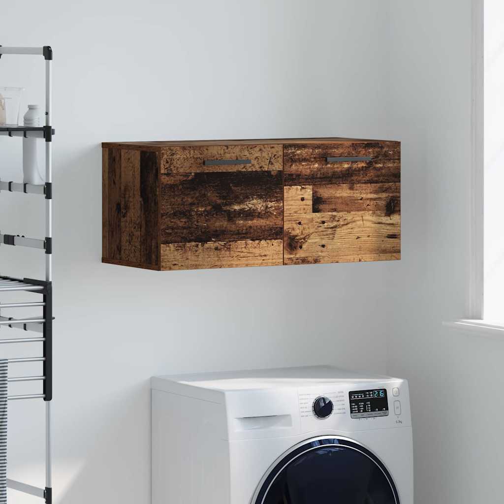 vidaXL Dulap de perete Lemn vechi 80 x 36.5 x 35 cm Lemn compozit