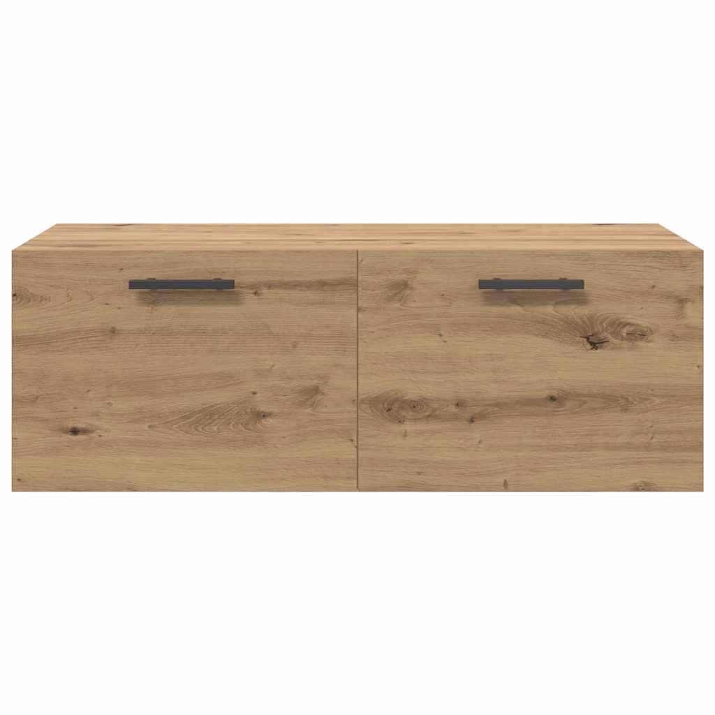 vidaXL Dulap de perete Pe perete stejar artizanal 100 x 36.5 x 35 cm vidaXL Dulap de perete Pe perete stejar artizanal 100 x 36.5 x 35 cm