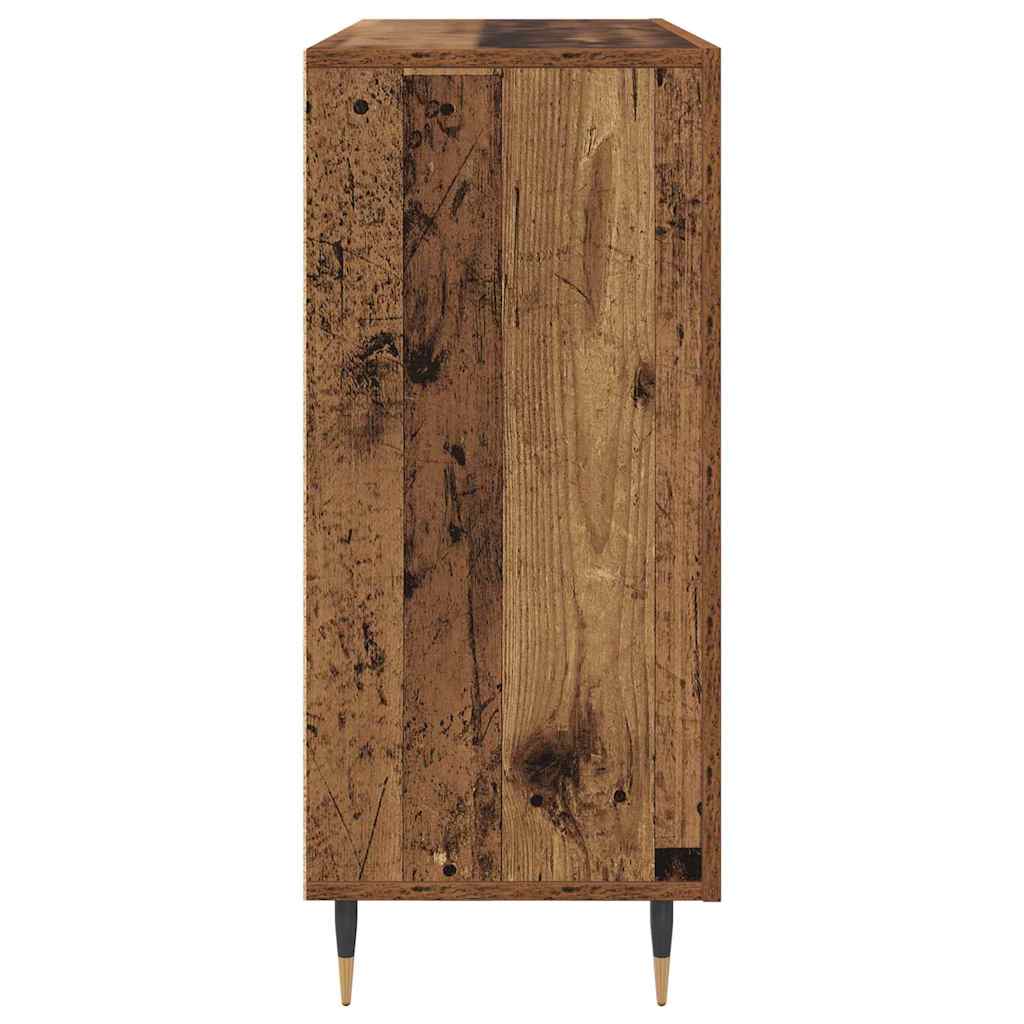 vidaXL Bufet cu depozitare cu ușă Maro 90 x 34 x 80 cm Lemn compozit vidaXL Bufet cu depozitare cu ușă Maro 90 x 34 x 80 cm Lemn compozit