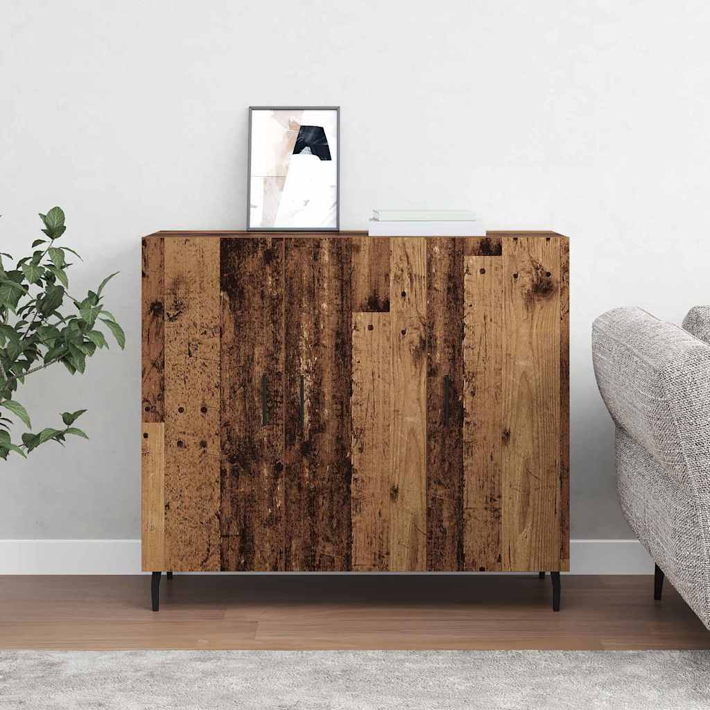 vidaXL Bufet cu depozitare cu ușă Maro 90 x 34 x 80 cm Lemn compozit vidaXL Bufet cu depozitare cu ușă Maro 90 x 34 x 80 cm Lemn compozit