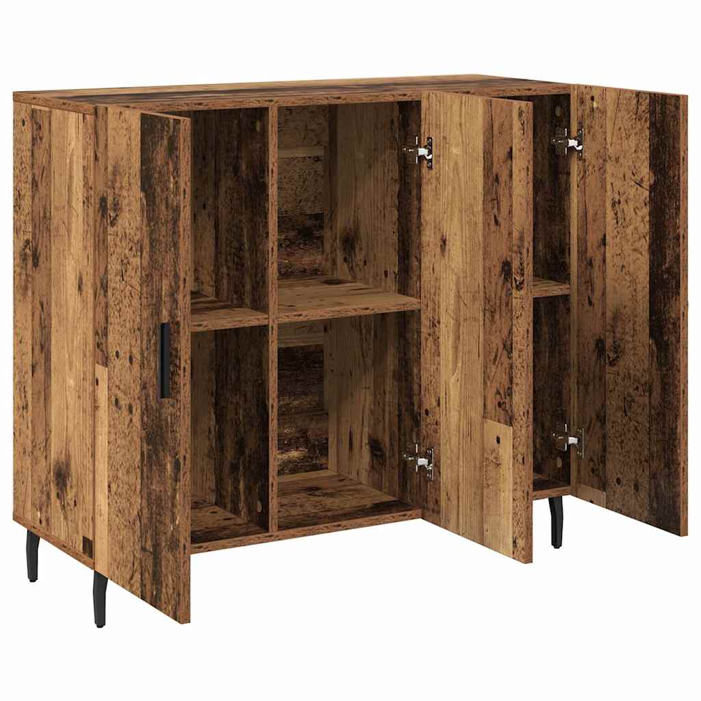 vidaXL Bufet cu depozitare cu ușă Maro 90 x 34 x 80 cm Lemn compozit vidaXL Bufet cu depozitare cu ușă Maro 90 x 34 x 80 cm Lemn compozit