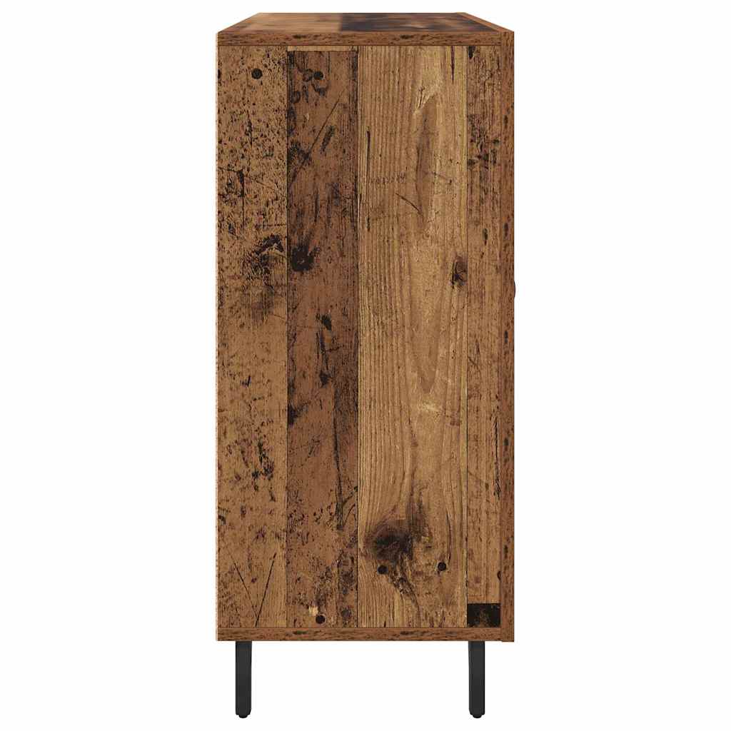 vidaXL Bufet cu depozitare cu ușă Maro 90 x 34 x 80 cm Lemn compozit vidaXL Bufet cu depozitare cu ușă Maro 90 x 34 x 80 cm Lemn compozit
