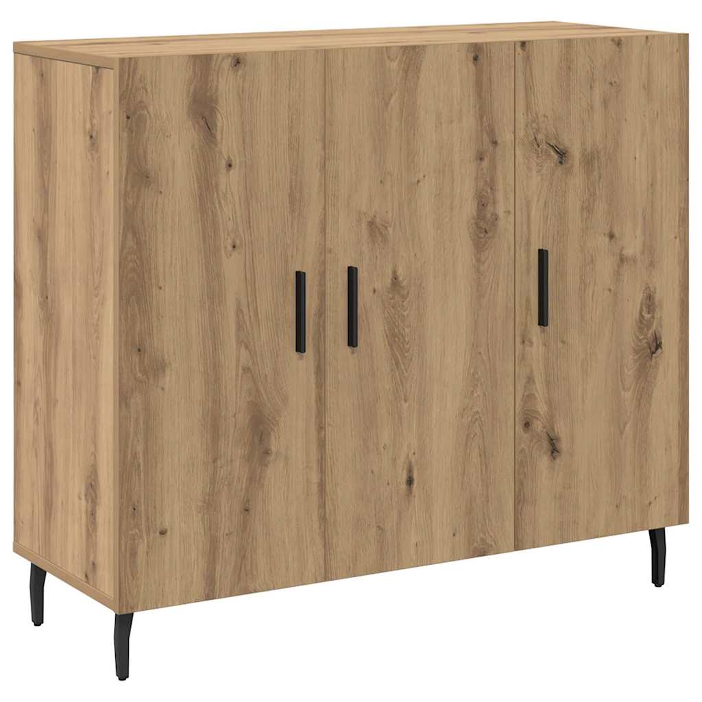 vidaXL Bufet cu depozitare cu ușă Maro 90 x 34 x 80 cm Lemn compozit vidaXL Bufet cu depozitare cu ușă Maro 90 x 34 x 80 cm Lemn compozit