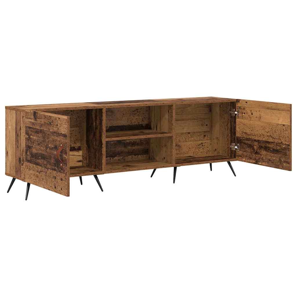 vidaXL Cabinet TV cu raft Lemn vechi 150 x 30 x 50 cm Lemn compozit vidaXL Cabinet TV cu raft Lemn vechi 150 x 30 x 50 cm Lemn compozit