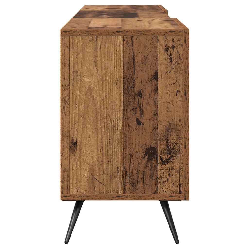 vidaXL Cabinet TV cu raft Lemn vechi 150 x 30 x 50 cm Lemn compozit vidaXL Cabinet TV cu raft Lemn vechi 150 x 30 x 50 cm Lemn compozit