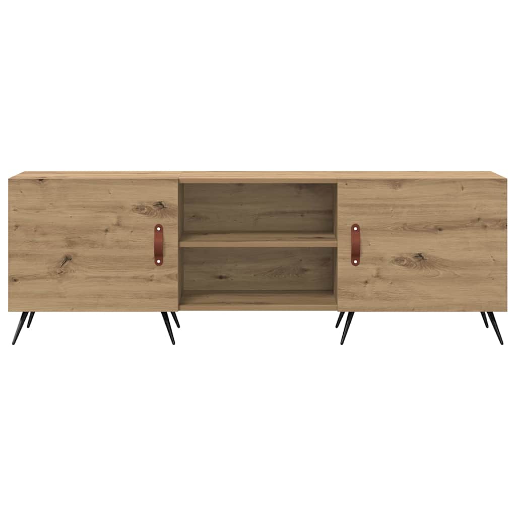vidaXL Cabinet TV stejar artizanal 150 x 30 x 50 cm Lemn compozit vidaXL Cabinet TV stejar artizanal 150 x 30 x 50 cm Lemn compozit