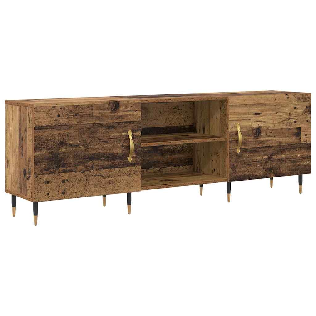 vidaXL Cabinet TV cu raft Lemn vechi 150 x 30 x 50 cm Lemn compozit vidaXL Cabinet TV cu raft Lemn vechi 150 x 30 x 50 cm Lemn compozit