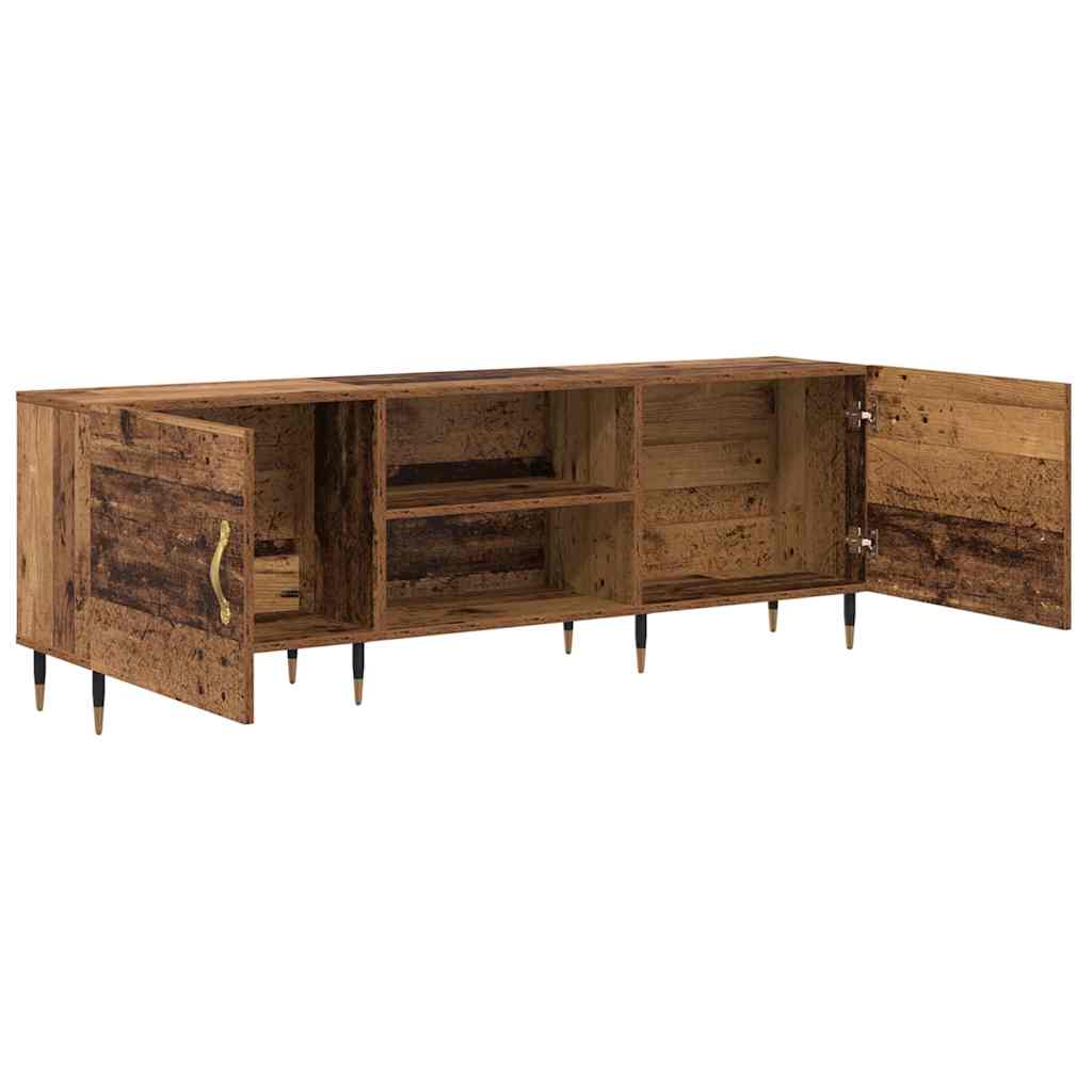 vidaXL Cabinet TV cu raft Lemn vechi 150 x 30 x 50 cm Lemn compozit vidaXL Cabinet TV cu raft Lemn vechi 150 x 30 x 50 cm Lemn compozit