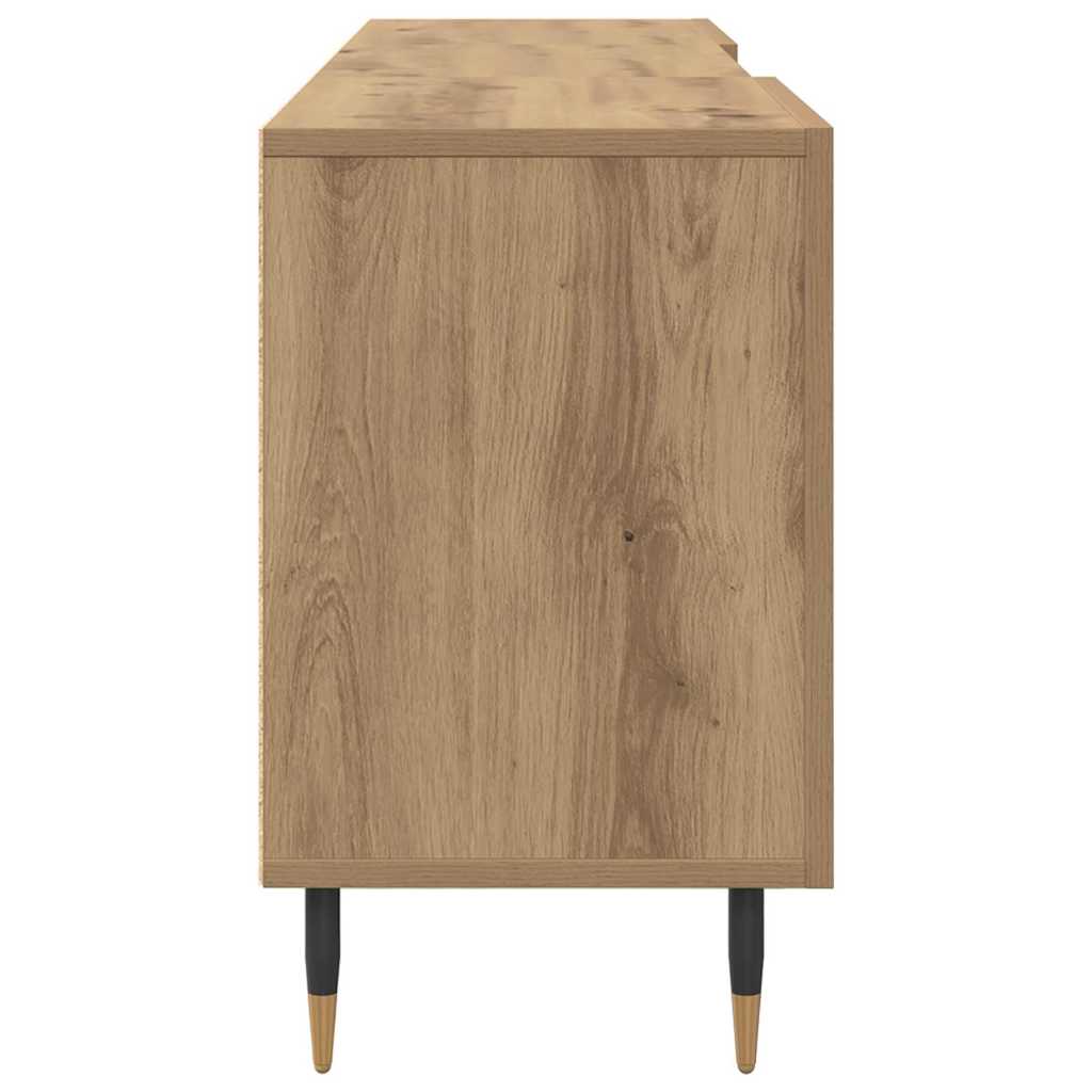 vidaXL Cabinet TV stejar artizanal 150 x 30 x 50 cm Lemn compozit vidaXL Cabinet TV stejar artizanal 150 x 30 x 50 cm Lemn compozit