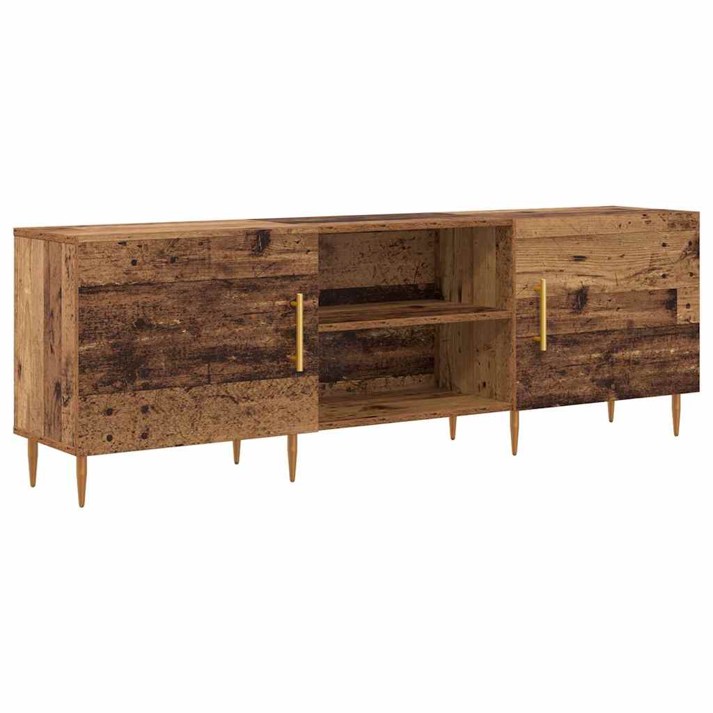 vidaXL Cabinet TV cu raft Lemn vechi 150 x 30 x 50 cm Lemn compozit