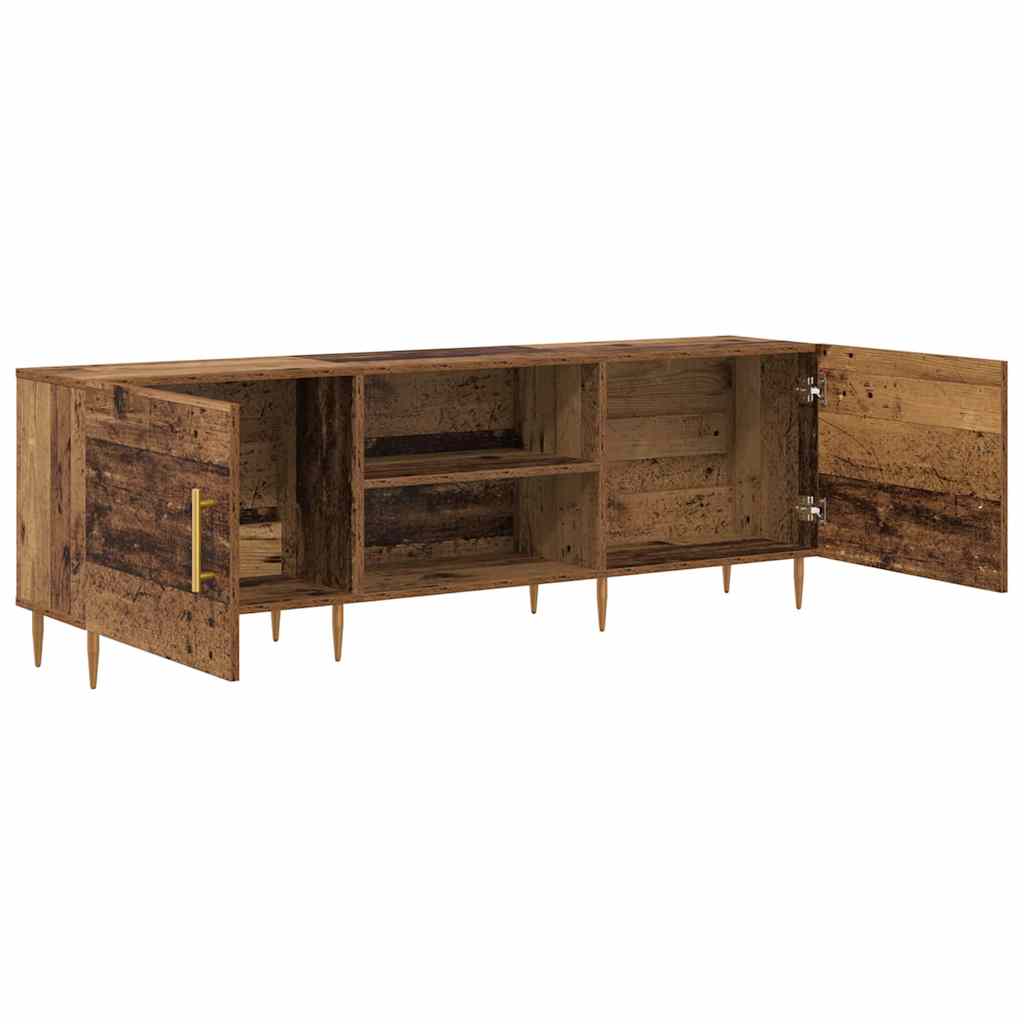 vidaXL Cabinet TV cu raft Lemn vechi 150 x 30 x 50 cm Lemn compozit