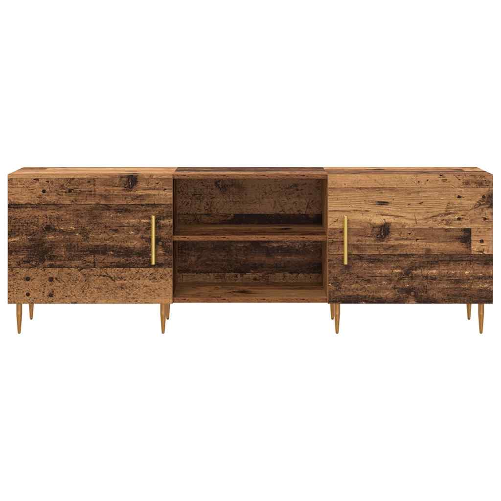vidaXL Cabinet TV cu raft Lemn vechi 150 x 30 x 50 cm Lemn compozit