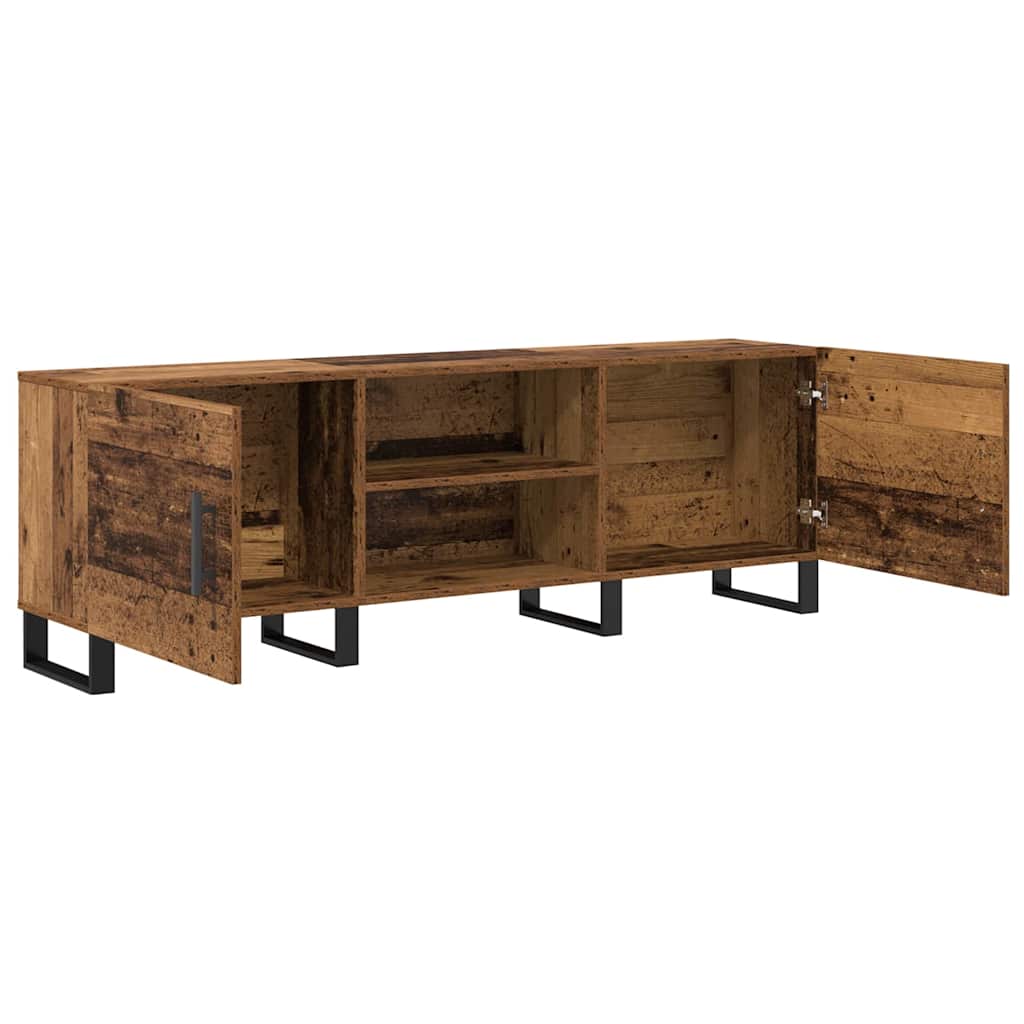vidaXL Cabinet TV cu raft cu depozitare cu ușă 150 x 30 x 50 cm Lemn compozit vidaXL Cabinet TV cu raft cu depozitare cu ușă 150 x 30 x 50 cm Lemn compozit