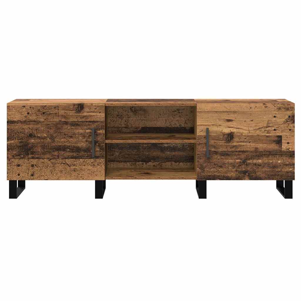 vidaXL Cabinet TV cu raft cu depozitare cu ușă 150 x 30 x 50 cm Lemn compozit vidaXL Cabinet TV cu raft cu depozitare cu ușă 150 x 30 x 50 cm Lemn compozit