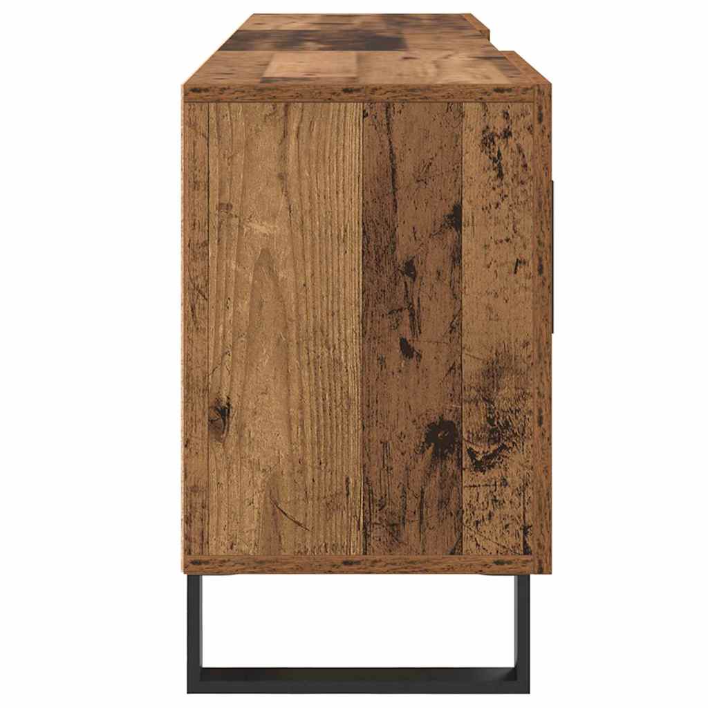 vidaXL Cabinet TV cu raft cu depozitare cu ușă 150 x 30 x 50 cm Lemn compozit vidaXL Cabinet TV cu raft cu depozitare cu ușă 150 x 30 x 50 cm Lemn compozit