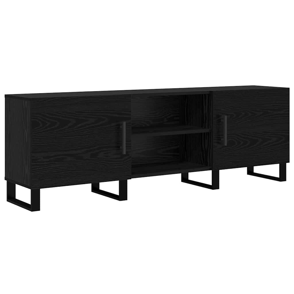 vidaXL Cabinet TV cu raft cu depozitare cu ușă 150 x 30 x 50 cm Lemn compozit