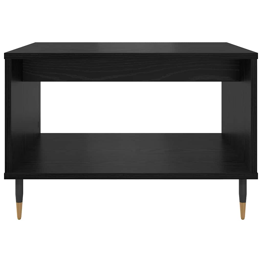 vidaXL Masă de cafea Stejar negru 60 x 50 x 40 cm Lemn compozit