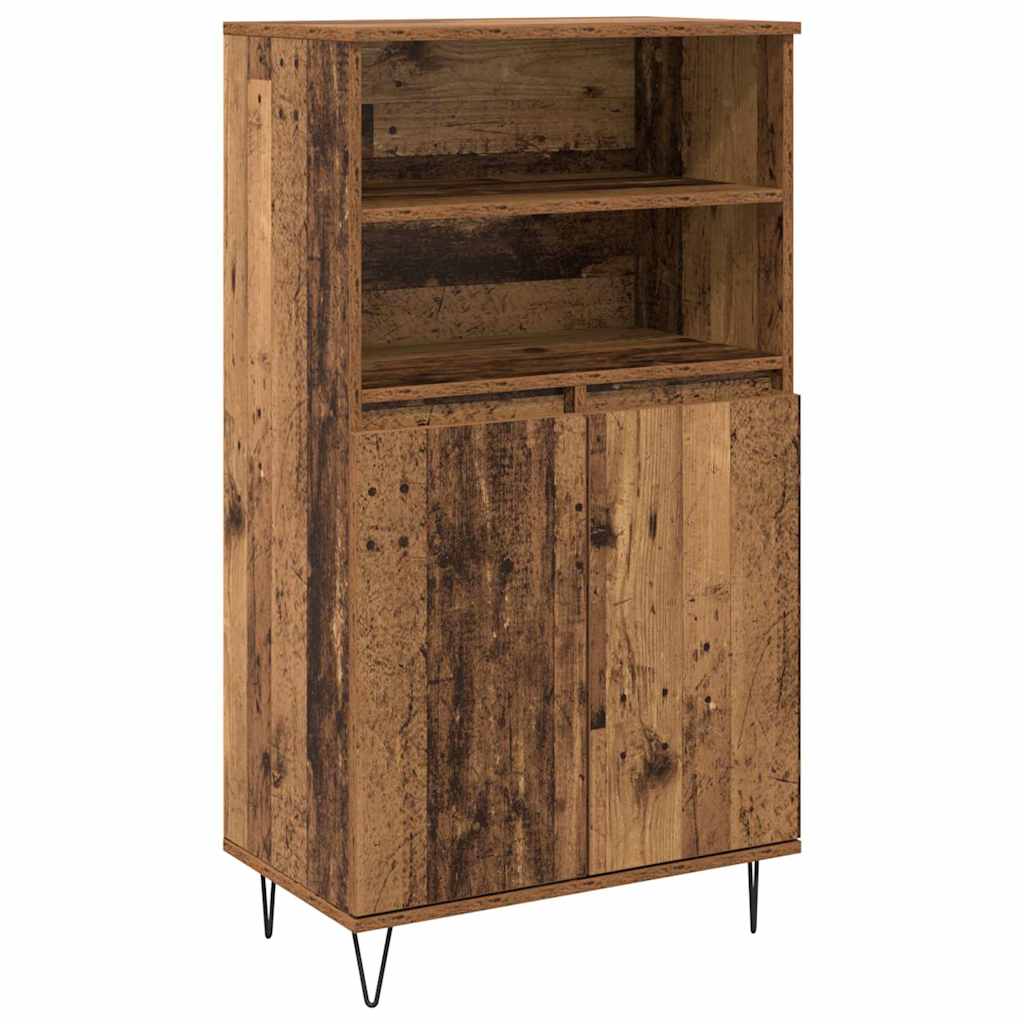 vidaXL Bufet cu raft cu depozitare cu ușă Maro 60 x 36 x 110 cm Lemn compozit vidaXL Bufet cu raft cu depozitare cu ușă Maro 60 x 36 x 110 cm Lemn compozit