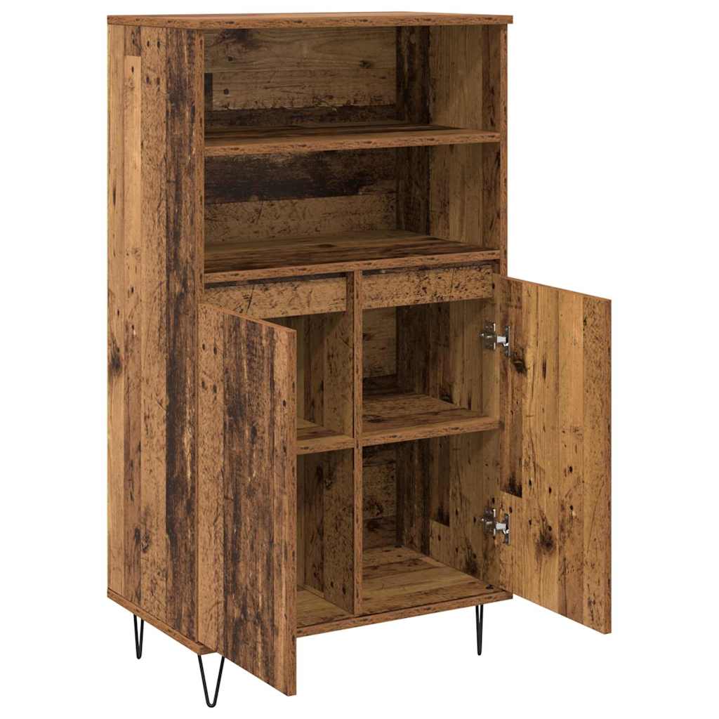 vidaXL Bufet cu raft cu depozitare cu ușă Maro 60 x 36 x 110 cm Lemn compozit vidaXL Bufet cu raft cu depozitare cu ușă Maro 60 x 36 x 110 cm Lemn compozit