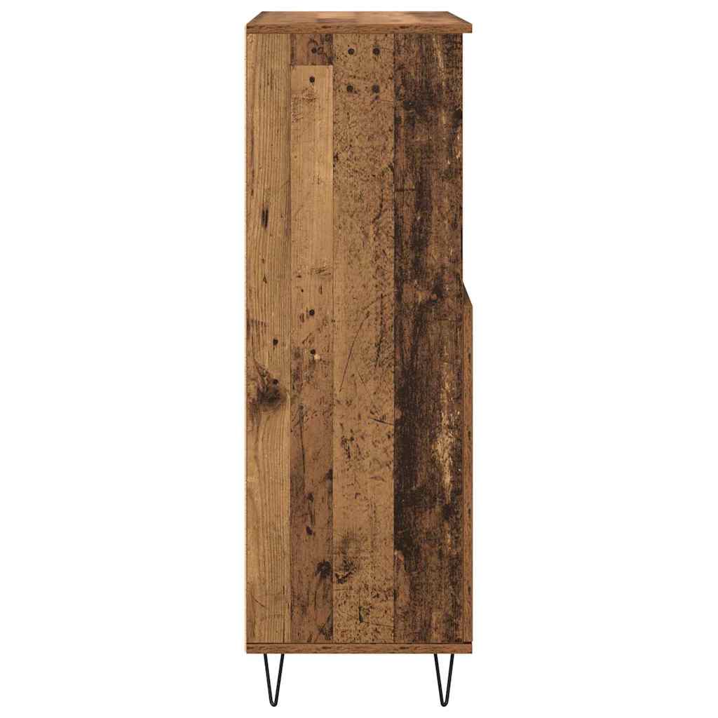 vidaXL Bufet cu raft cu depozitare cu ușă Maro 60 x 36 x 110 cm Lemn compozit vidaXL Bufet cu raft cu depozitare cu ușă Maro 60 x 36 x 110 cm Lemn compozit