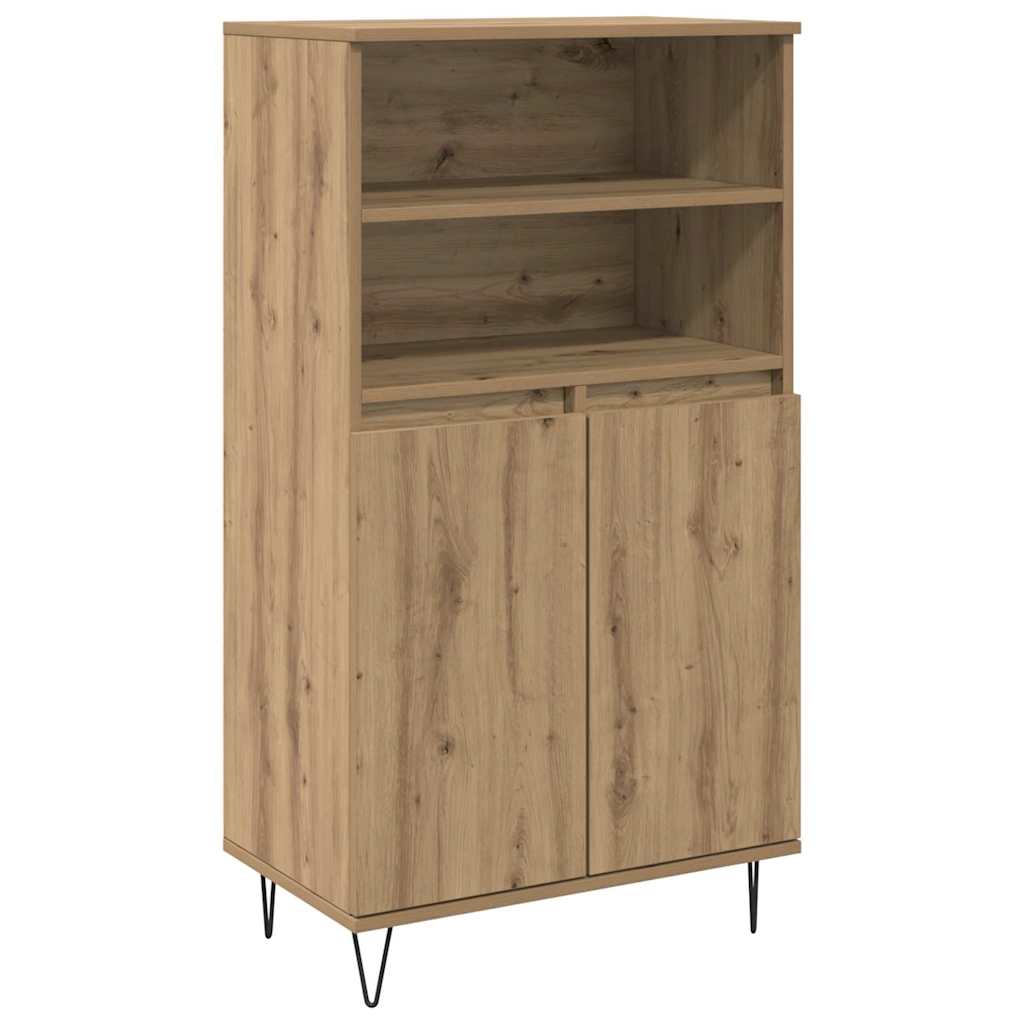 vidaXL Bufet cu raft cu depozitare cu ușă Maro 60 x 36 x 110 cm Lemn compozit vidaXL Bufet cu raft cu depozitare cu ușă Maro 60 x 36 x 110 cm Lemn compozit