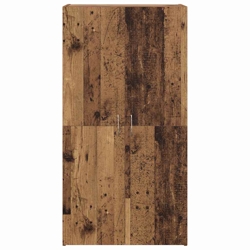 vidaXL Dulap de birou Lemn vechi 60 x 32 x 115 cm Lemn compozit vidaXL Dulap de birou Lemn vechi 60 x 32 x 115 cm Lemn compozit