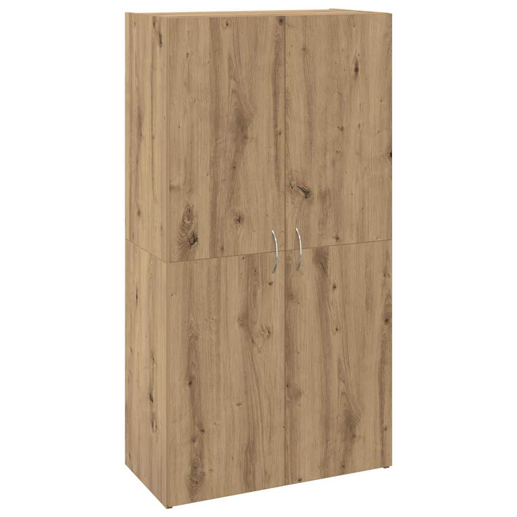 vidaXL Dulap de birou stejar artizanal 60 x 32 x 115 cm Lemn compozit vidaXL Dulap de birou stejar artizanal 60 x 32 x 115 cm Lemn compozit