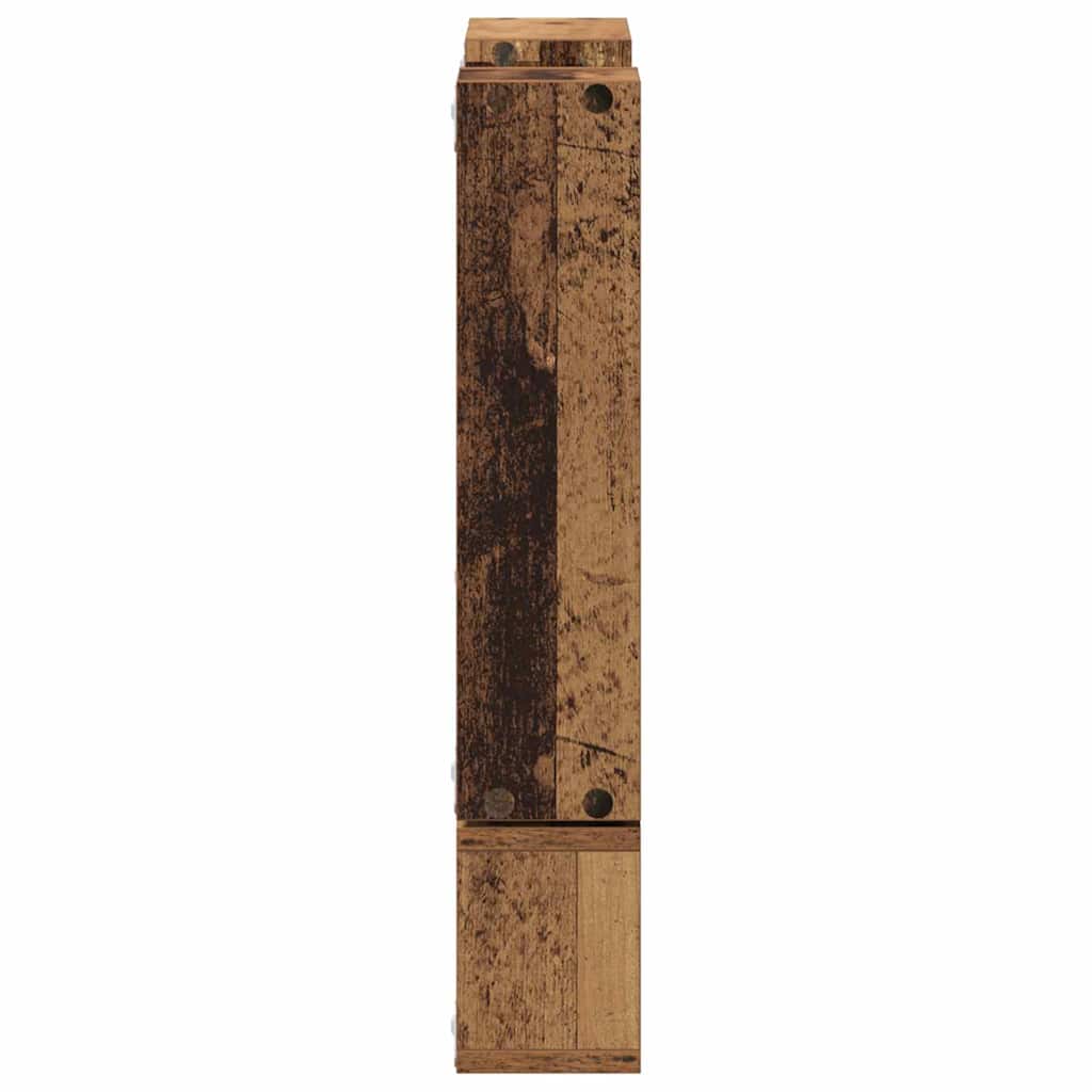 vidaXL Cubo de perete cu raft Lemn vechi 96 x 12 x 64 cm Lemn compozit vidaXL Cubo de perete cu raft Lemn vechi 96 x 12 x 64 cm Lemn compozit