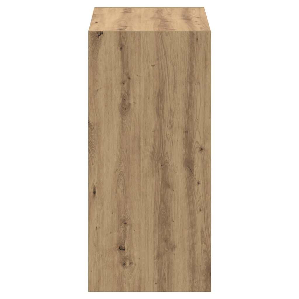 vidaXL Dulap cu raft stejar artizanal 77 x 48 x 102 cm Lemn compozit