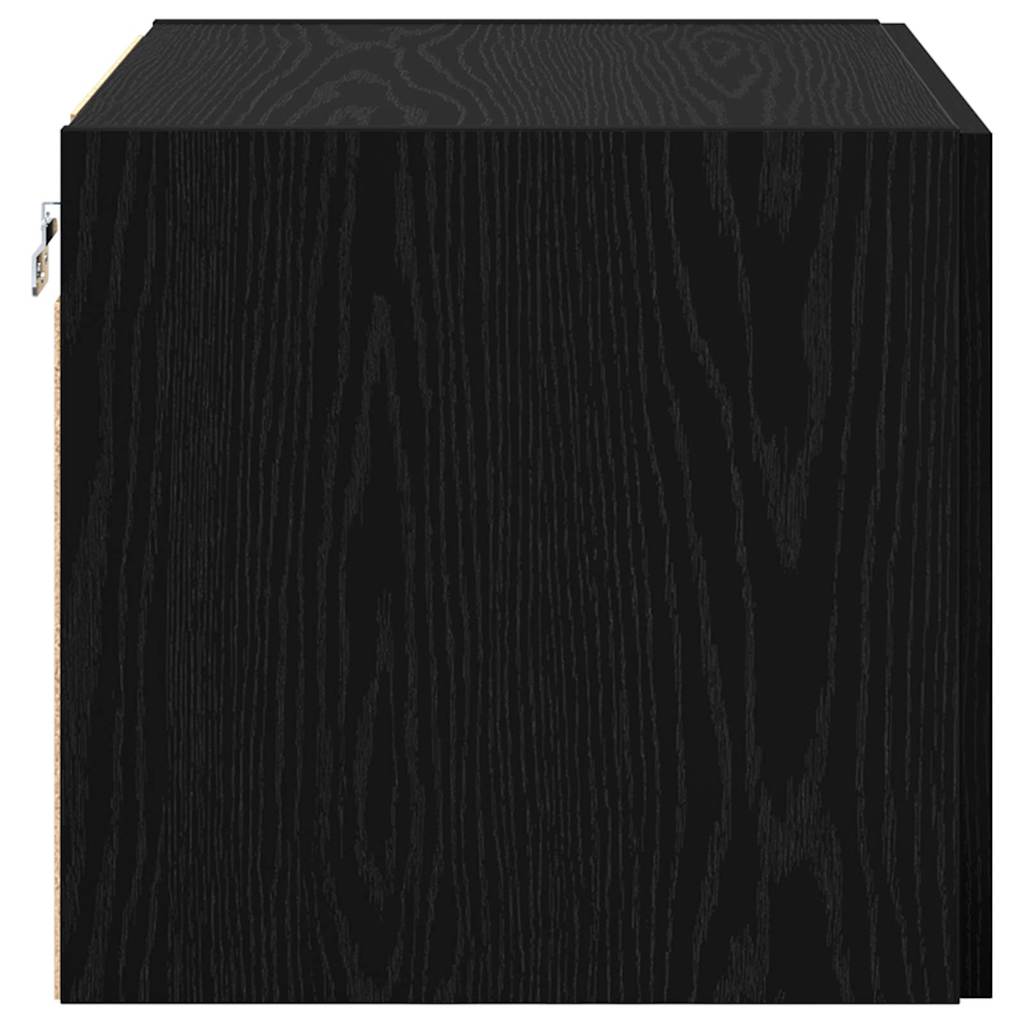 vidaXL Dulap de perete Stejar negru 50 x 42.5 x 40 cm Lemn compozit