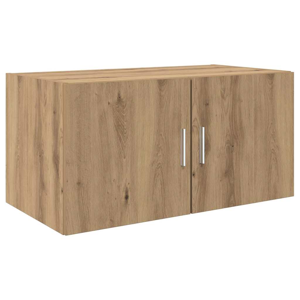 vidaXL Dulap de perete Pe perete stejar artizanal 80 x 42.5 x 40 cm