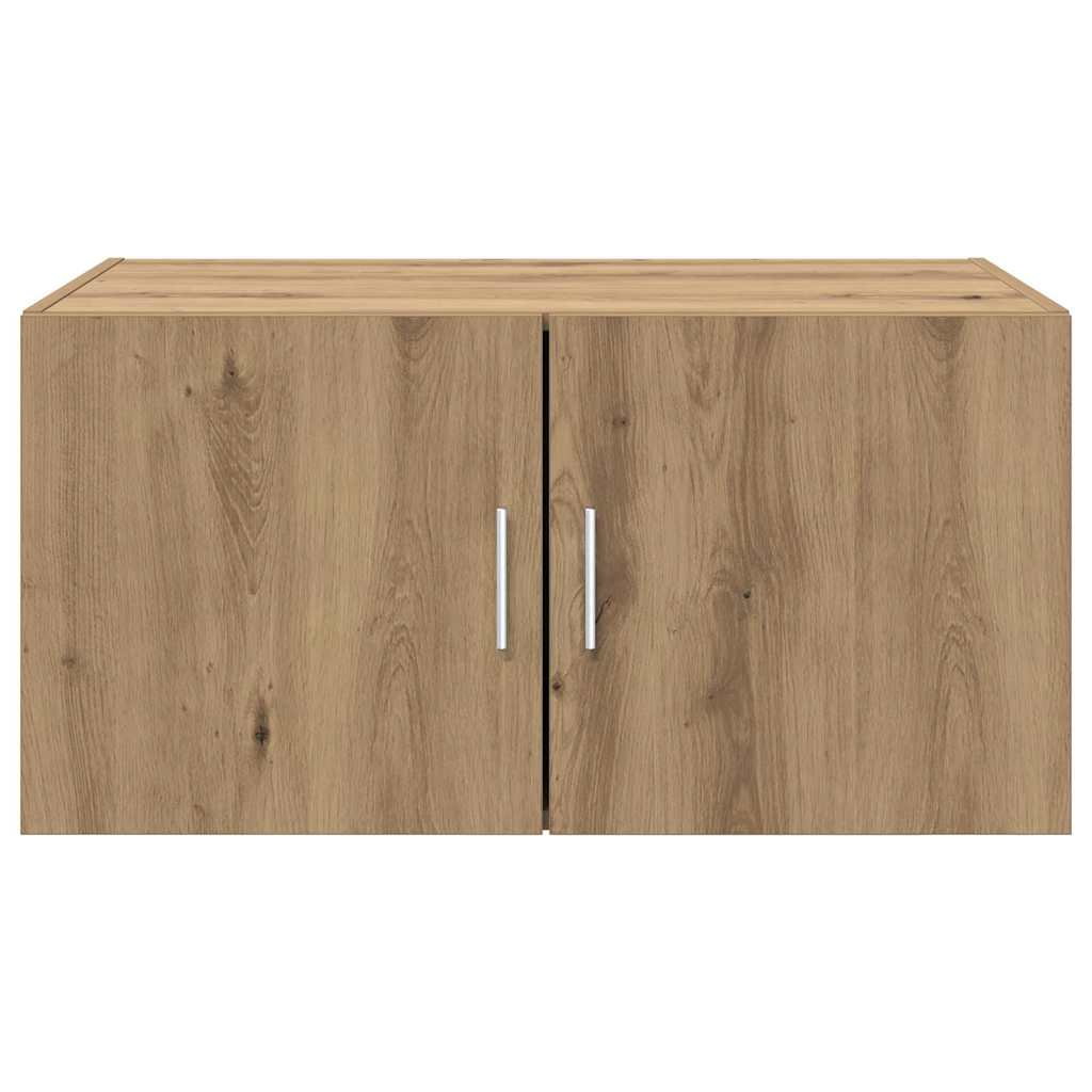 vidaXL Dulap de perete Pe perete stejar artizanal 80 x 42.5 x 40 cm