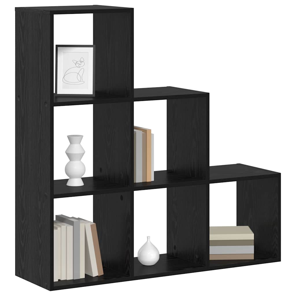 vidaXL Dulap pentru cărți Stejar negru 99 x 29 x 99 cm Lemn compozit vidaXL Dulap pentru cărți Stejar negru 99 x 29 x 99 cm Lemn compozit